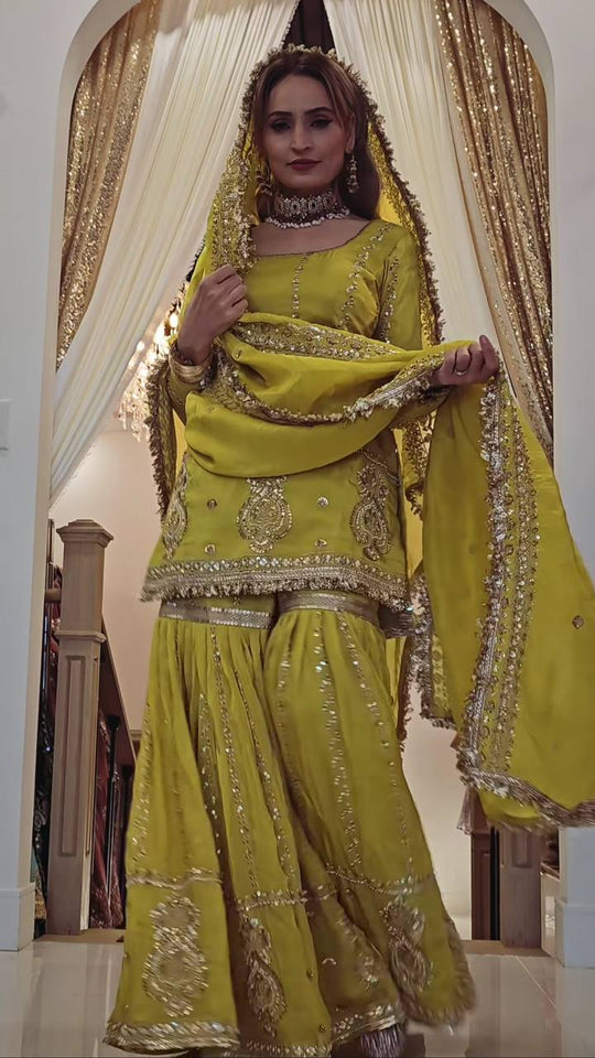 Top Plazzo with Dupatta
