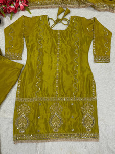 Top Plazzo with Dupatta
