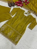 Top Plazzo with Dupatta