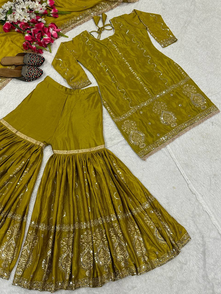 Top Plazzo with Dupatta