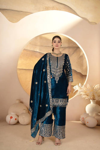 Top And Pent With Dupatta