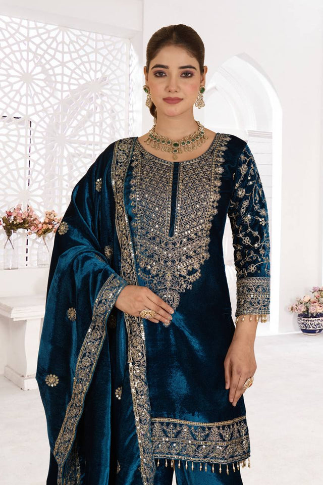 Top And Pent With Dupatta