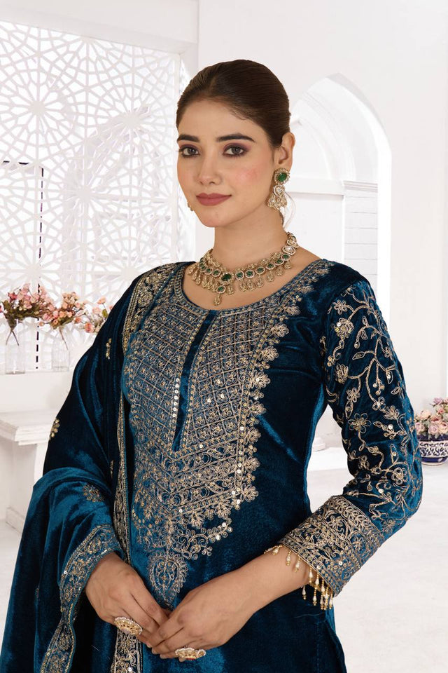 Top And Pent With Dupatta
