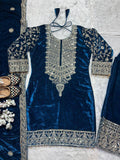 Top And Pent With Dupatta