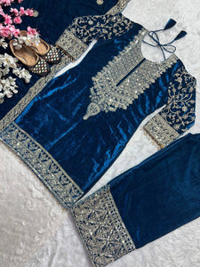 Top And Pent With Dupatta