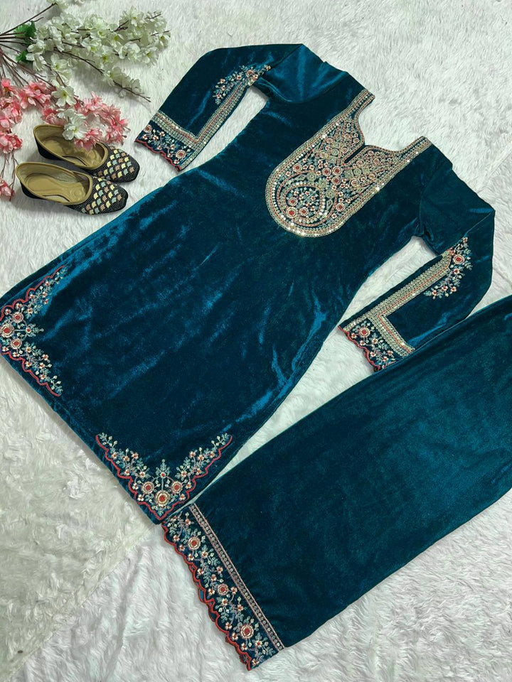 Top And Pent With Dupatta