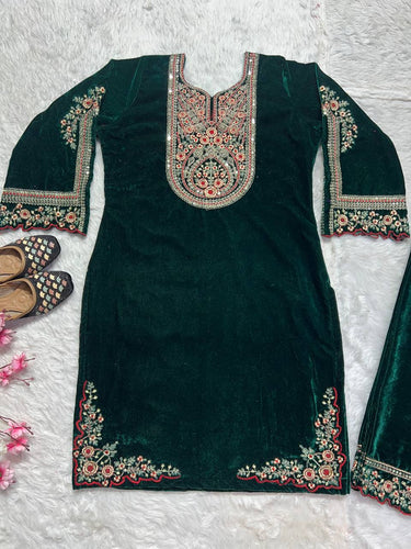 Top And Pant With Dupatta