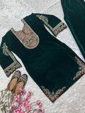 Top And Pant With Dupatta