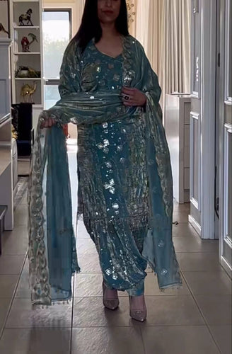 Launching New Designer Party Wear Look Top , Dhoti salwar and Dupatta