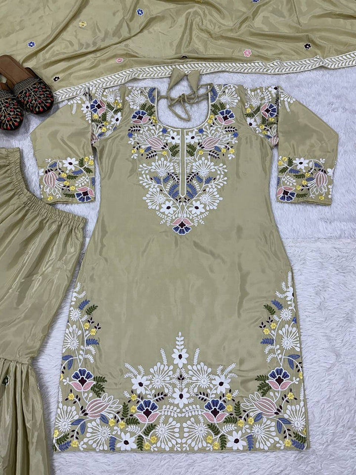 Launching New Designer Party Wear Look Top , Sharara Plazzo  and Dupatta