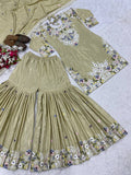 Launching New Designer Party Wear Look Top , Sharara Plazzo  and Dupatta