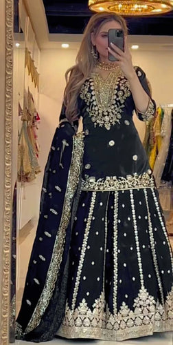 Top And Lehanaga With Dupatta