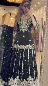 Top And Lehanaga With Dupatta