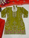 Top Plazzo With Dupatta