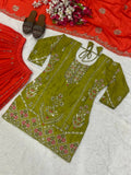 Top Plazzo With Dupatta