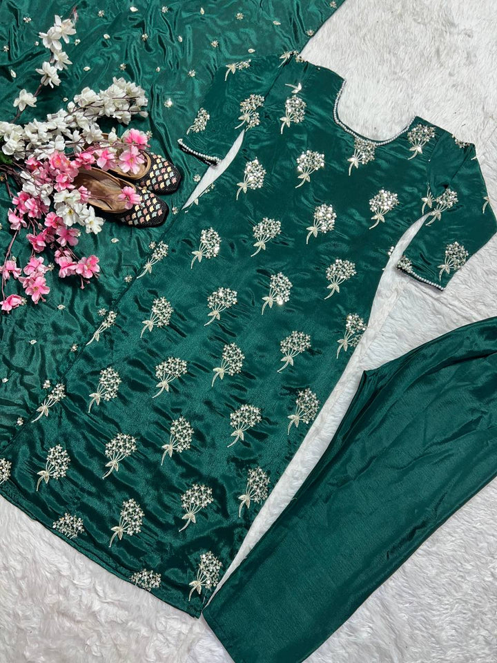 Presenting New Designer Long Top , Pant and Dupptta In Fancy Style*👌💕