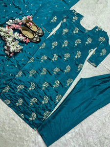 Presenting New Designer Long Top , Pant and Dupptta In Fancy Style*👌
