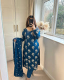 Presenting New Designer Long Top , Pant and Dupptta In Fancy Style*👌💕