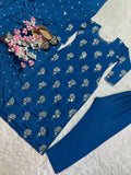 Presenting New Designer Long Top , Pant and Dupptta In Fancy Style*👌💕