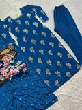 Presenting New Designer Long Top , Pant and Dupptta In Fancy Style*👌💕