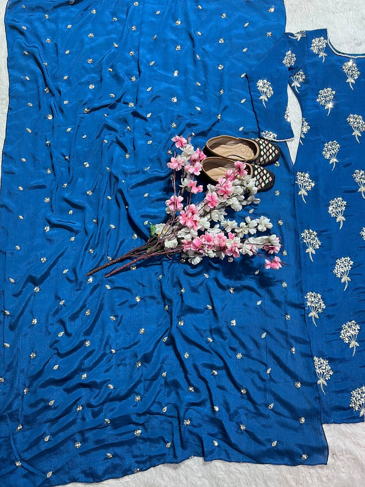 Presenting New Designer Long Top , Pant and Dupptta In Fancy Style*👌💕
