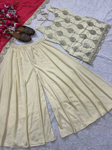 Top Plazzo With Dupatta