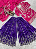 Top Plazzo With Dupatta