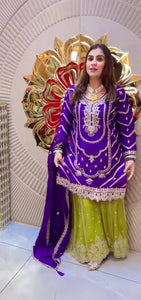 Top  Plazzo With Dupatta