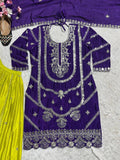 Top  Plazzo With Dupatta