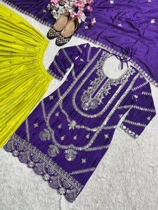 Top  Plazzo With Dupatta