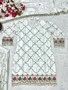Launching New Designer Party Wear Look Top , Sharara Plazzo  and Dupatta