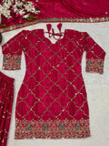 Launching New Designer Party Wear Look Top , Sharara Plazzo  and Dupatt