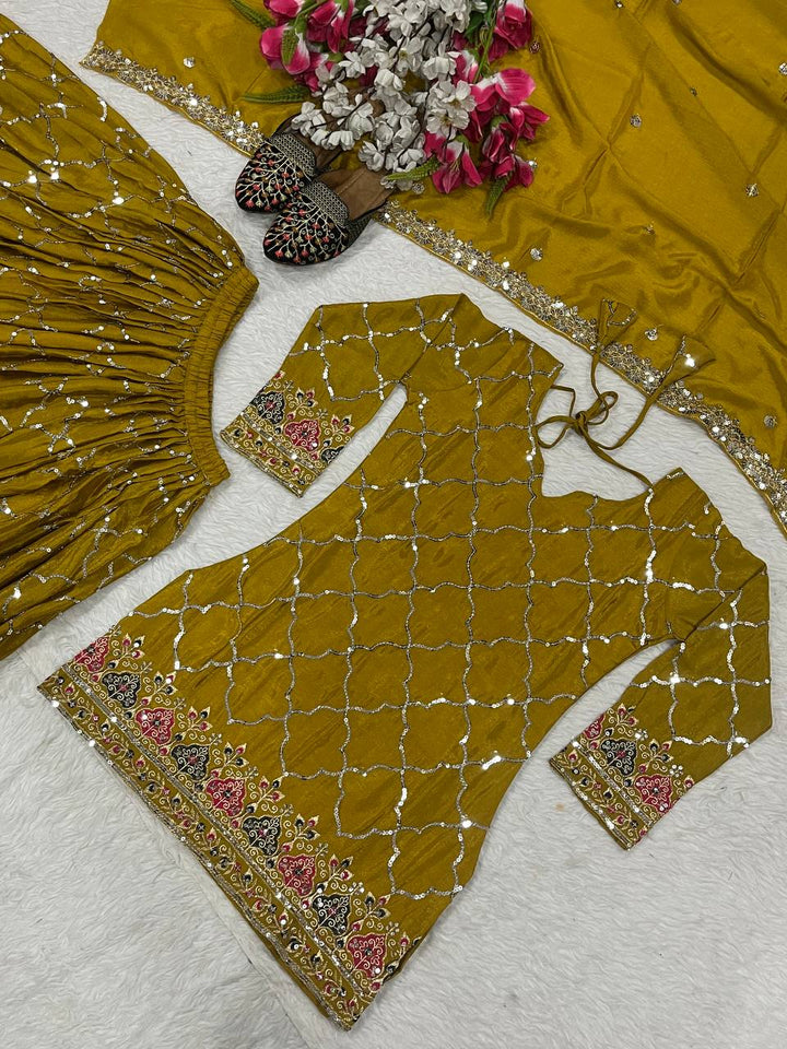Launching New Designer Party Wear Look Top , Sharara Plazzo  and Dupatta