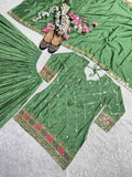 Launching New Designer Party Wear Look Top , Sharara Plazzo  and Dupatta