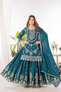 Top Plazzo With dupatta