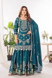 Top Plazzo With dupatta