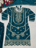 Top Plazzo With dupatta