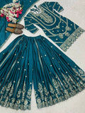 Top Plazzo With dupatta